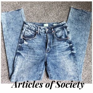 Articles of Society Distressed Blue Women’s Jeans
